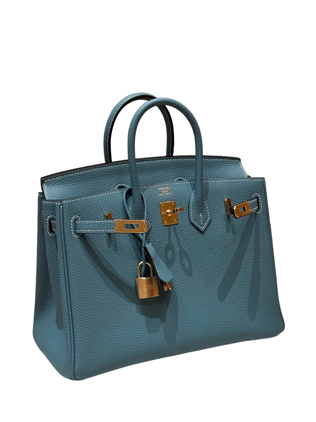 Birkin Togo – Bleu Jean | Gold-Plated