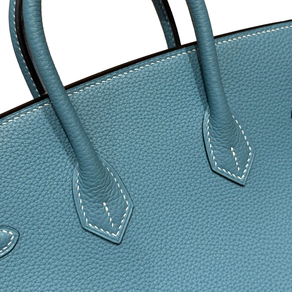 Birkin Togo – Bleu Jean | Gold-Plated