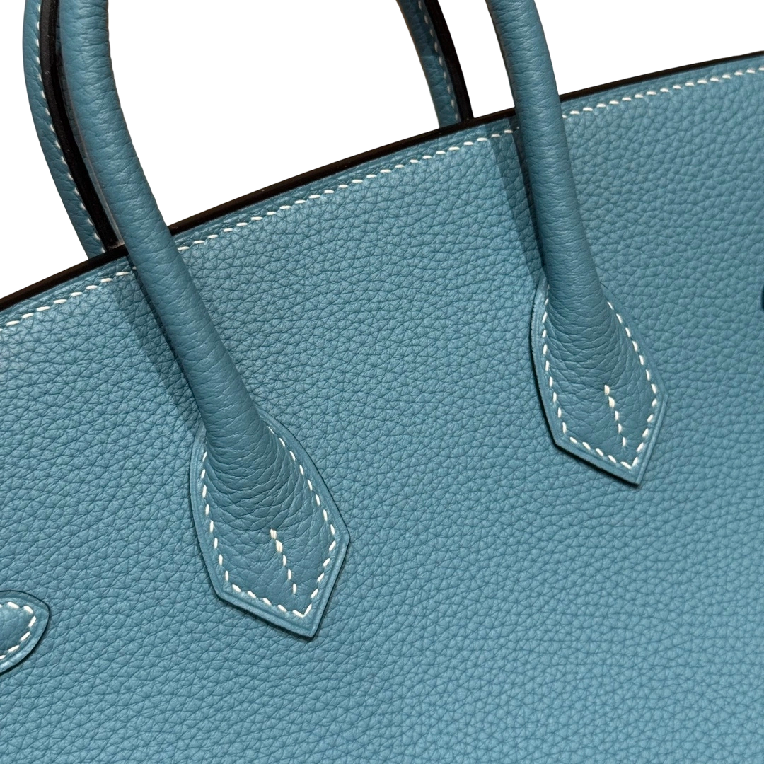 Birkin Togo – Bleu Jean | Gold-Plated