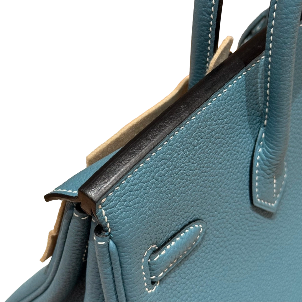Birkin Togo – Bleu Jean | Gold-Plated