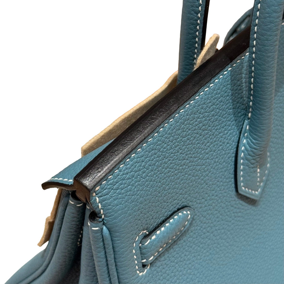 Birkin Togo – Bleu Jean | Gold-Plated