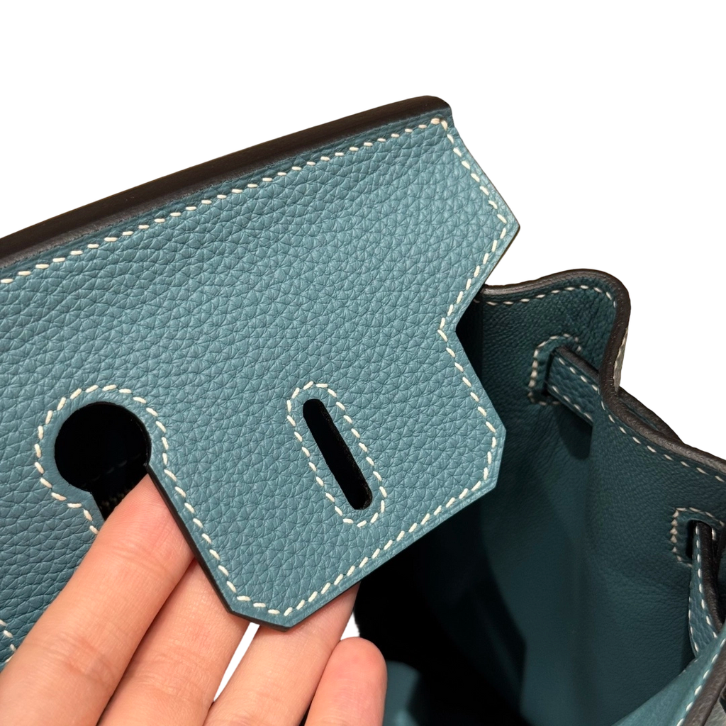 Birkin Togo – Bleu Jean | Gold-Plated