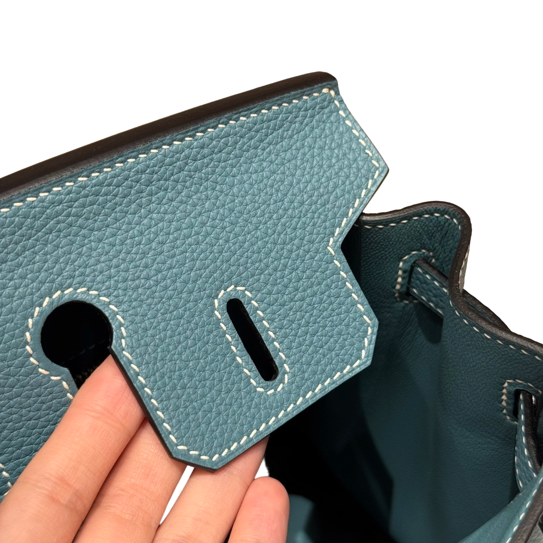 Birkin Togo – Bleu Jean | Gold-Plated