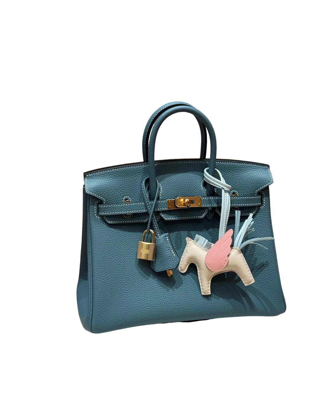Birkin Togo – Bleu Jean | Gold-Plated