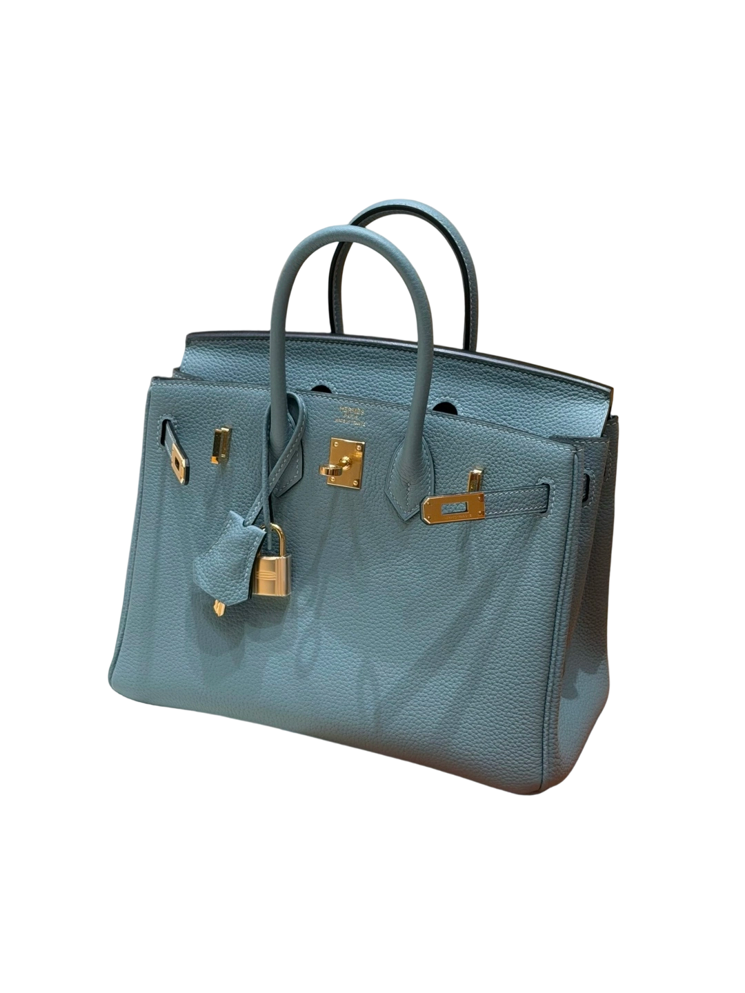 Birkin  Togo – Bleu Ciel | Gold-Plated