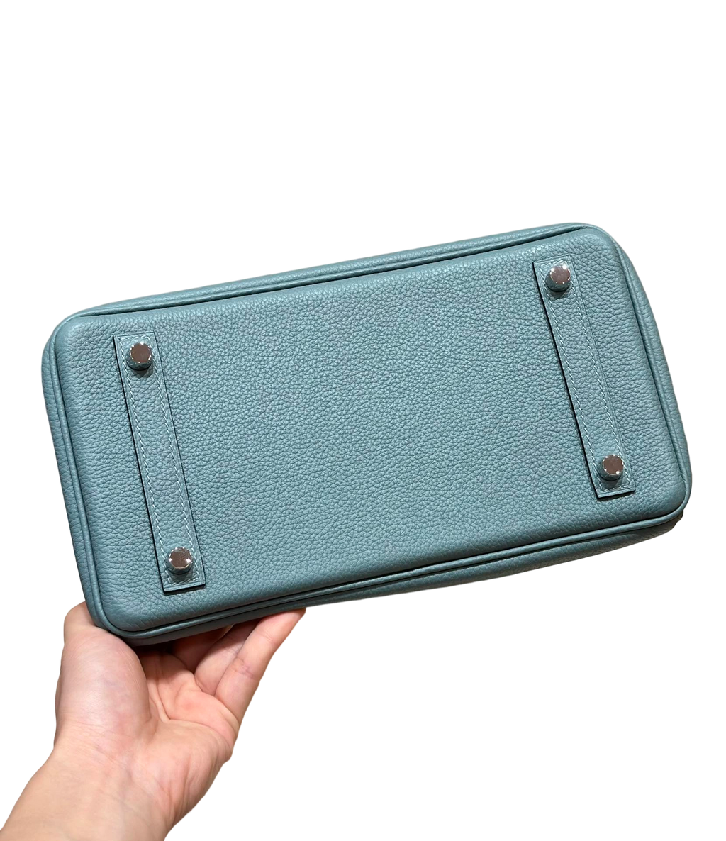 Birkin  Togo – Bleu Ciel | Palladium