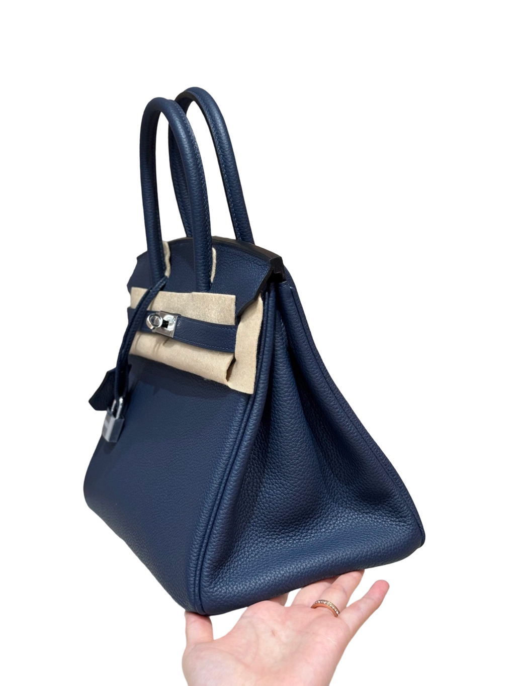 Birkin  Togo – Bleu Nuit | Palladium