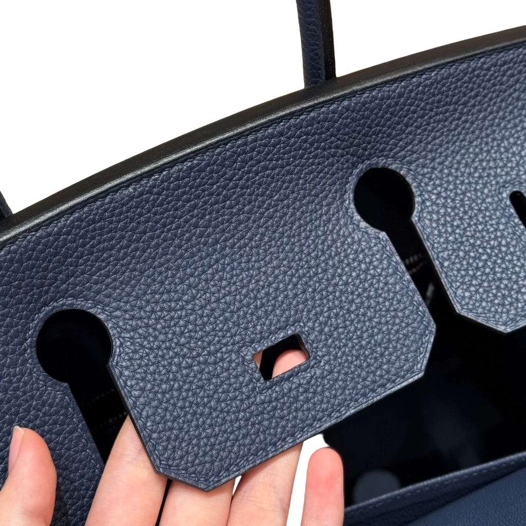 Birkin  Togo – Bleu Nuit | Palladium