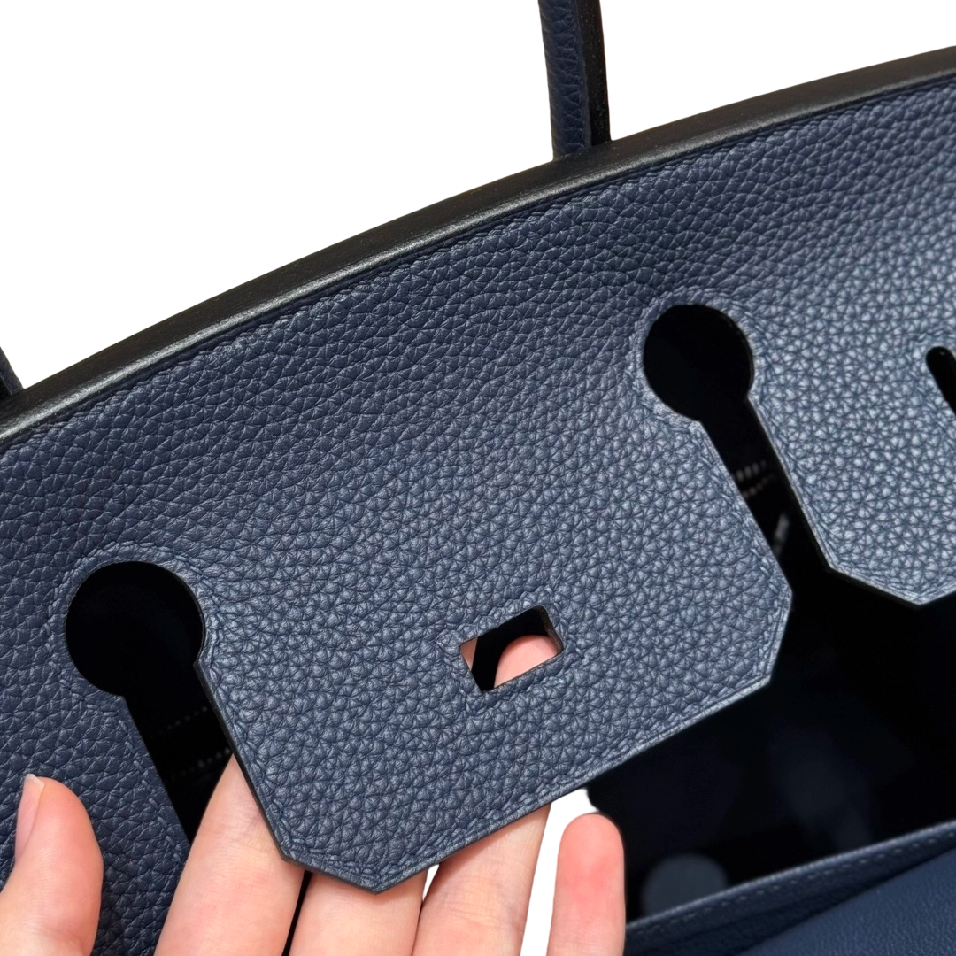 Birkin  Togo – Bleu Nuit | Palladium