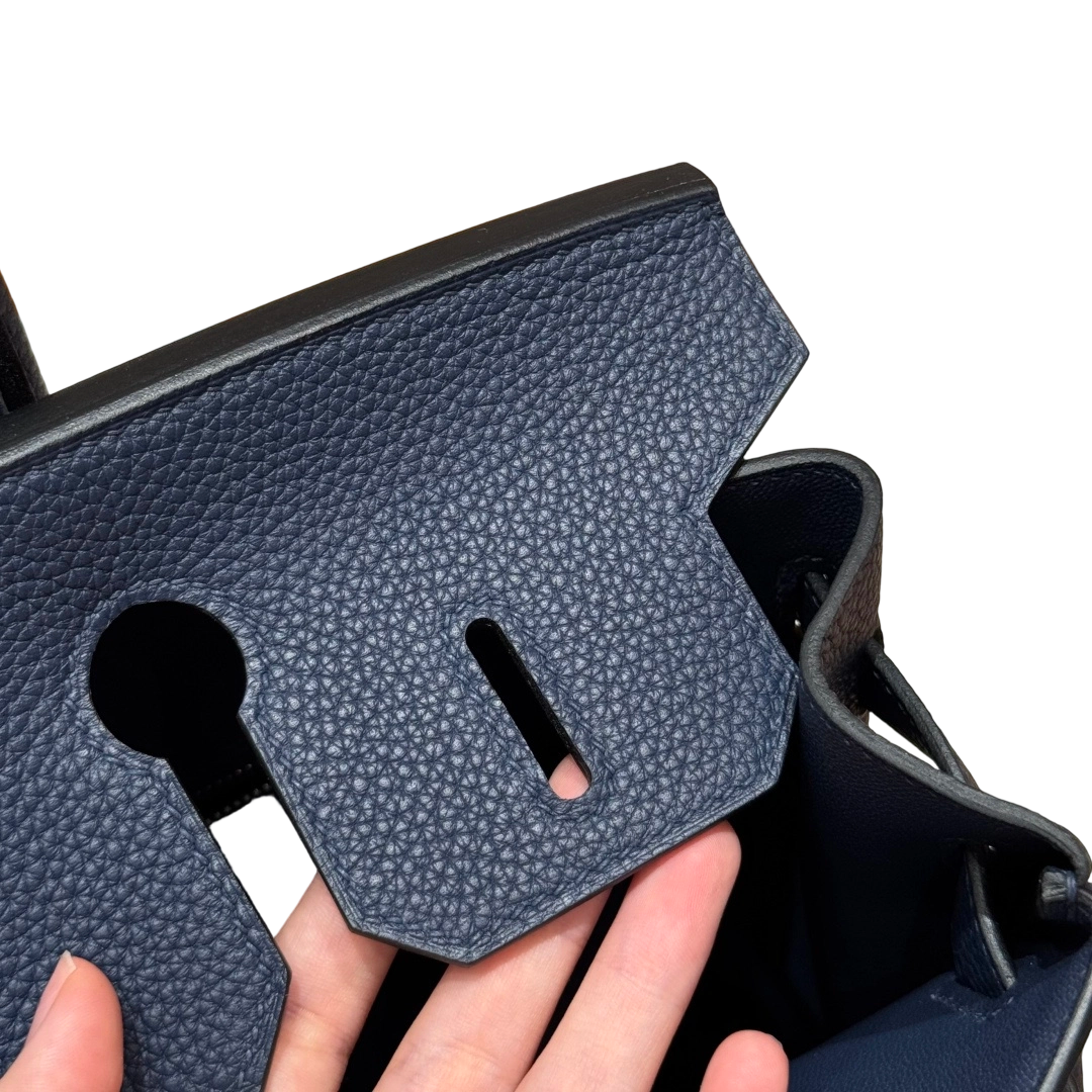Birkin  Togo – Bleu Nuit | Palladium