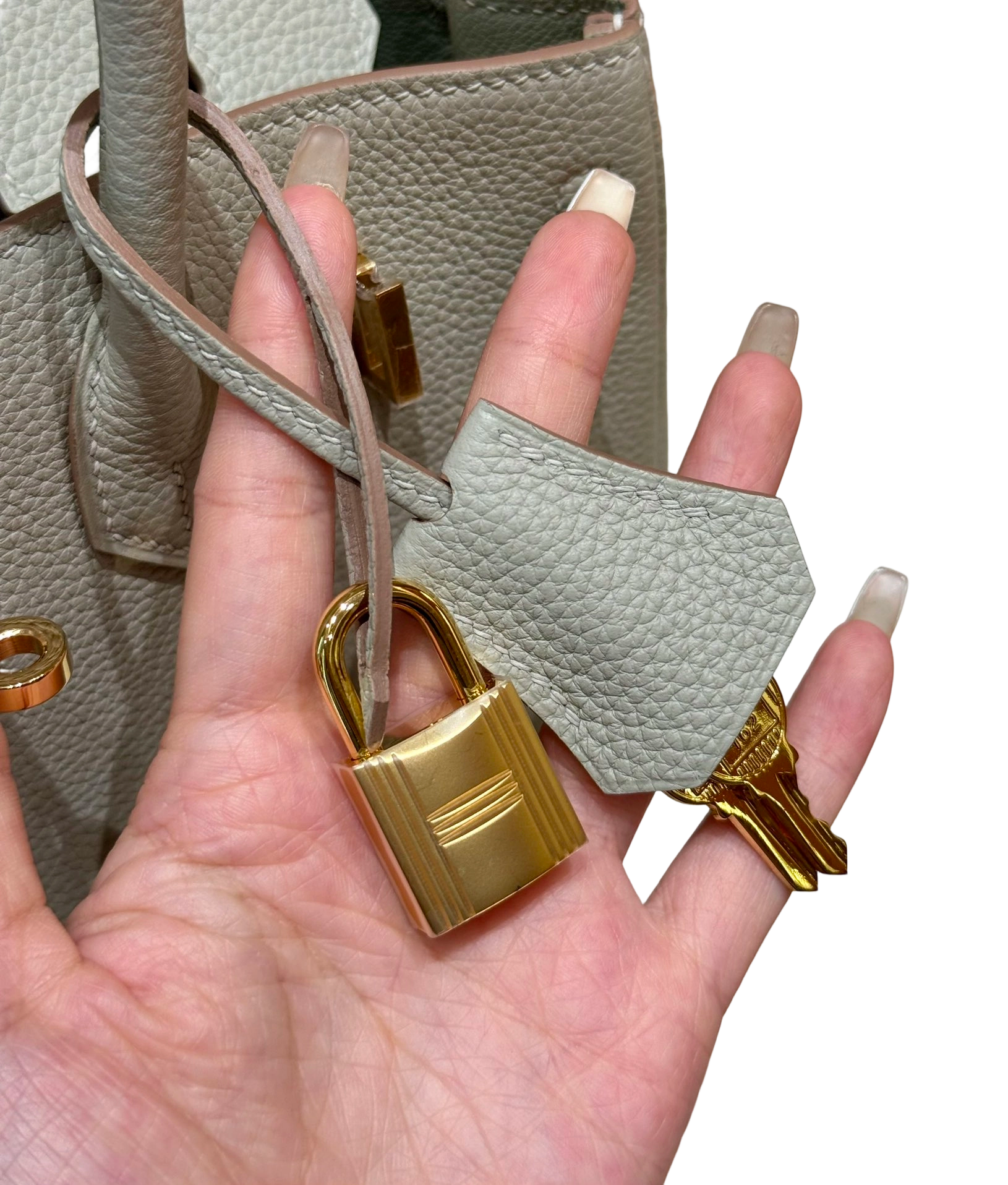 Birkin  Togo – Pearl Grey | Gold-Plated