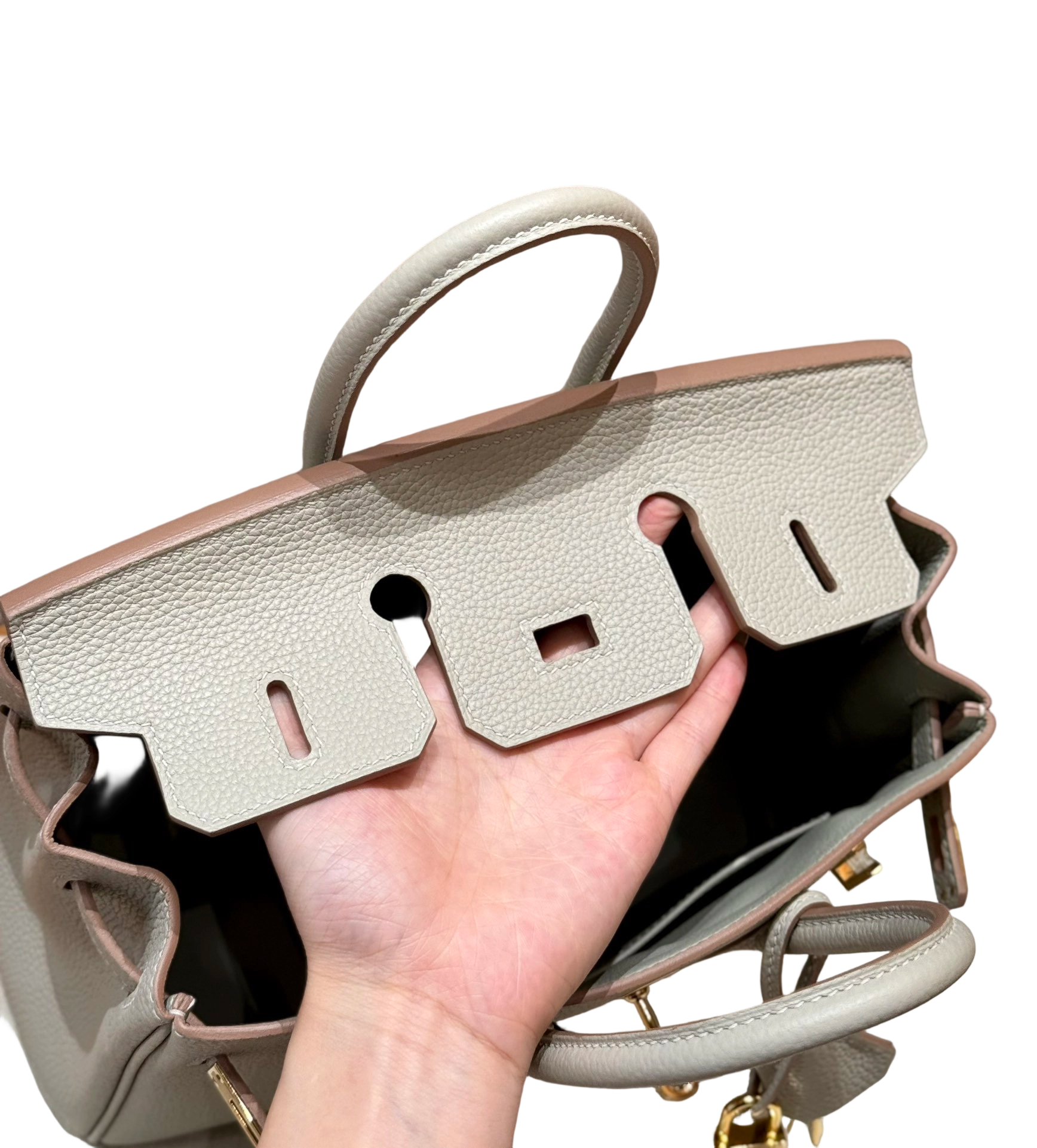 Birkin  Togo – Pearl Grey | Gold-Plated