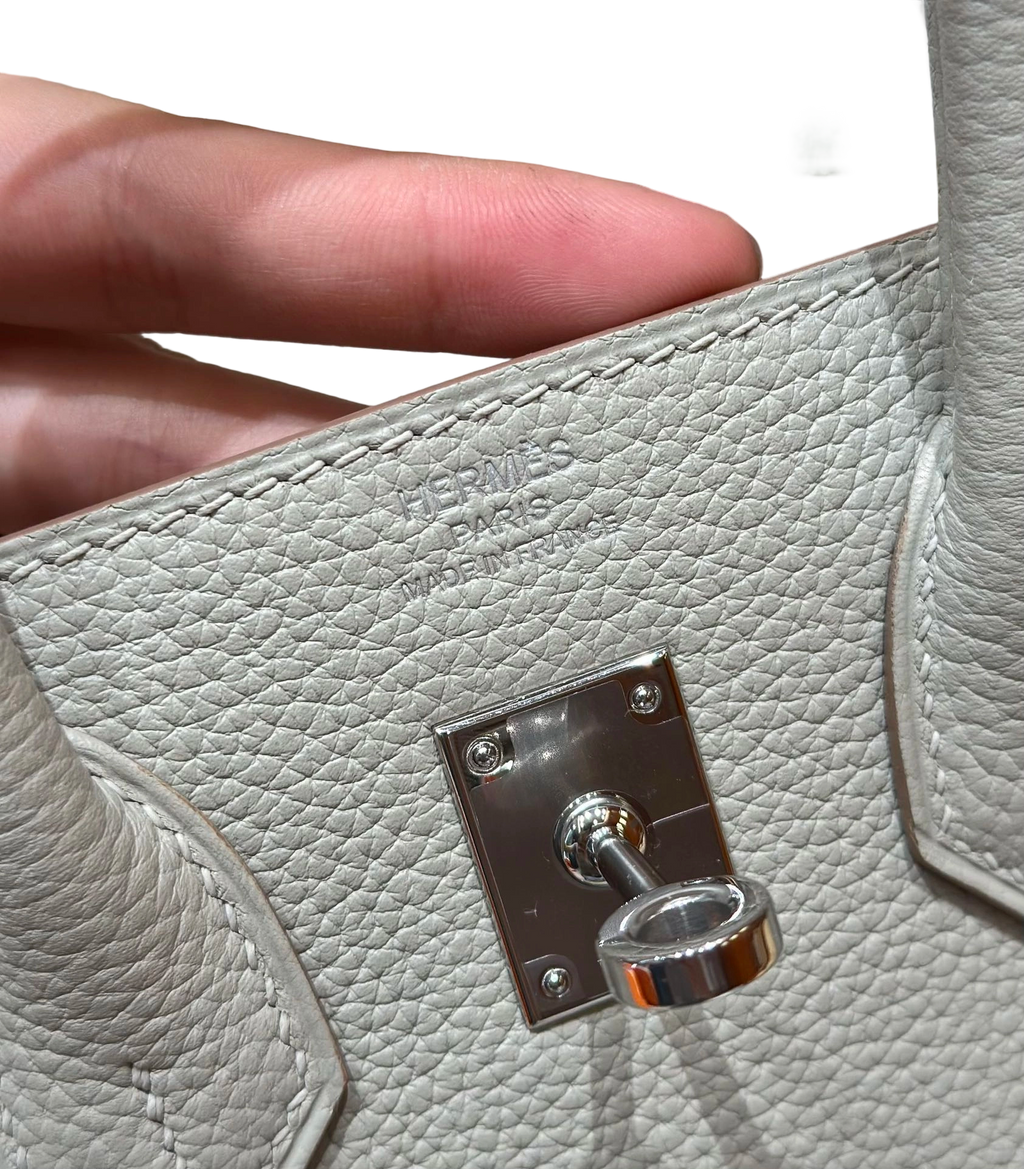 Birkin  Togo – Pearl Grey | Palladium