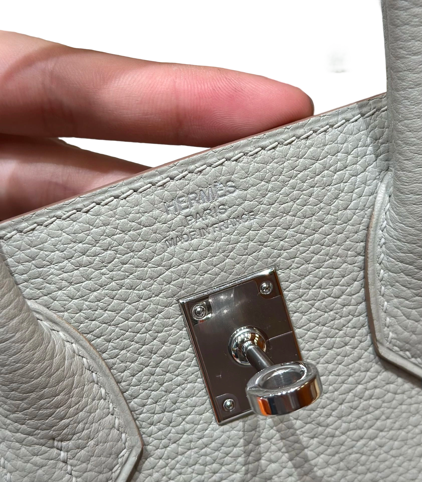 Birkin  Togo – Pearl Grey | Palladium