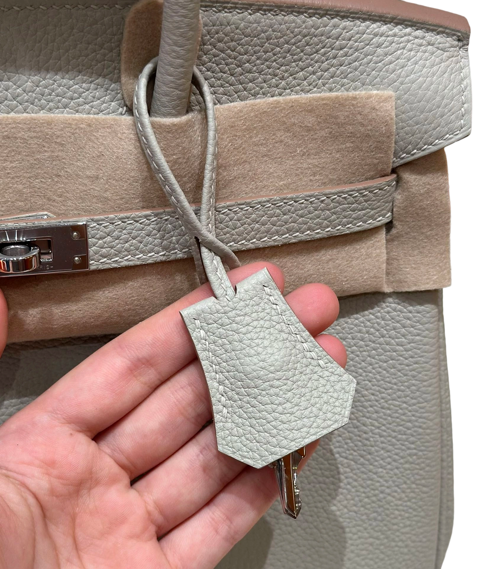 Birkin  Togo – Pearl Grey | Palladium