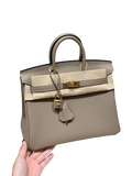 Birkin  Togo – Dove Grey | Gold-Plated