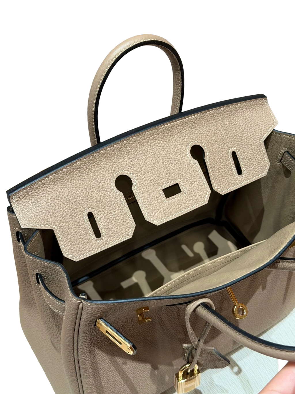 Birkin  Togo – Dove Grey | Gold-Plated
