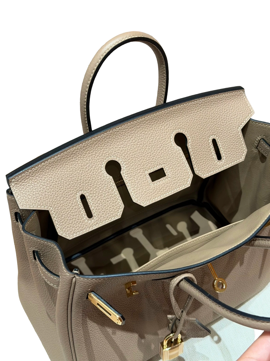 Birkin  Togo – Dove Grey | Gold-Plated
