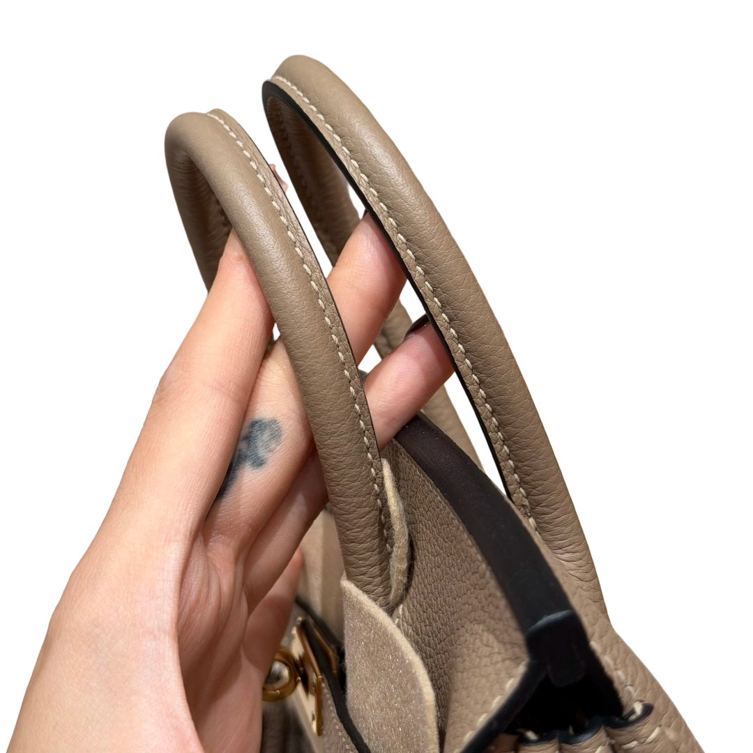 Birkin  Togo – Dove Grey | Gold-Plated