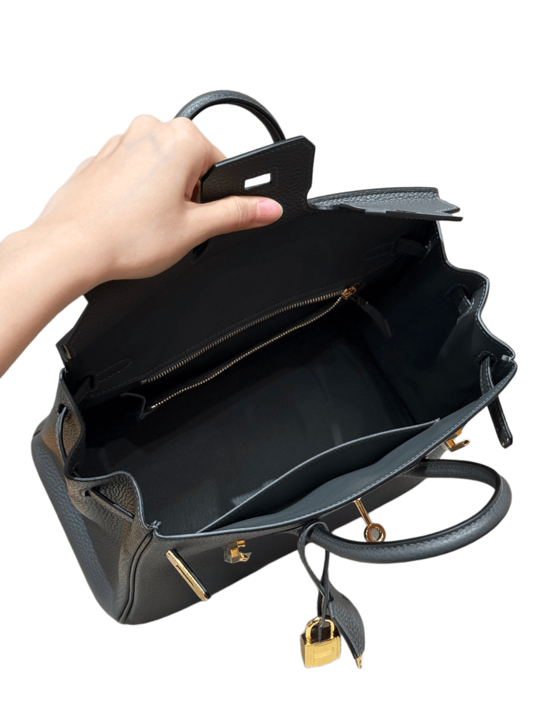 Birkin  Togo  – Graphite Grey | Gold-Plated