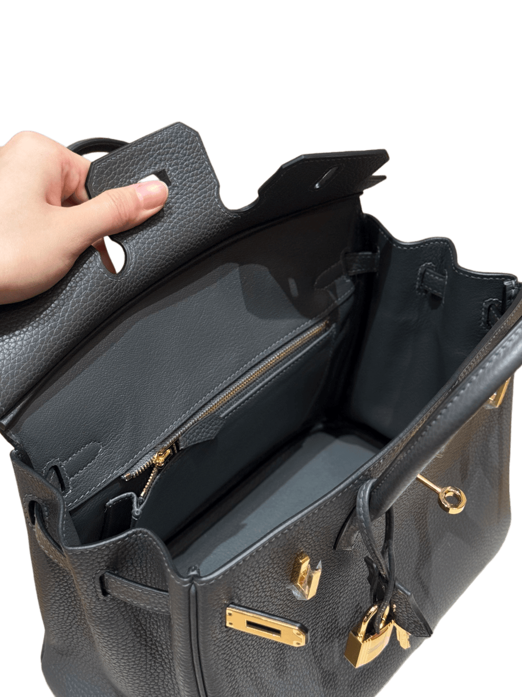 Birkin  Togo  – Graphite Grey | Gold-Plated