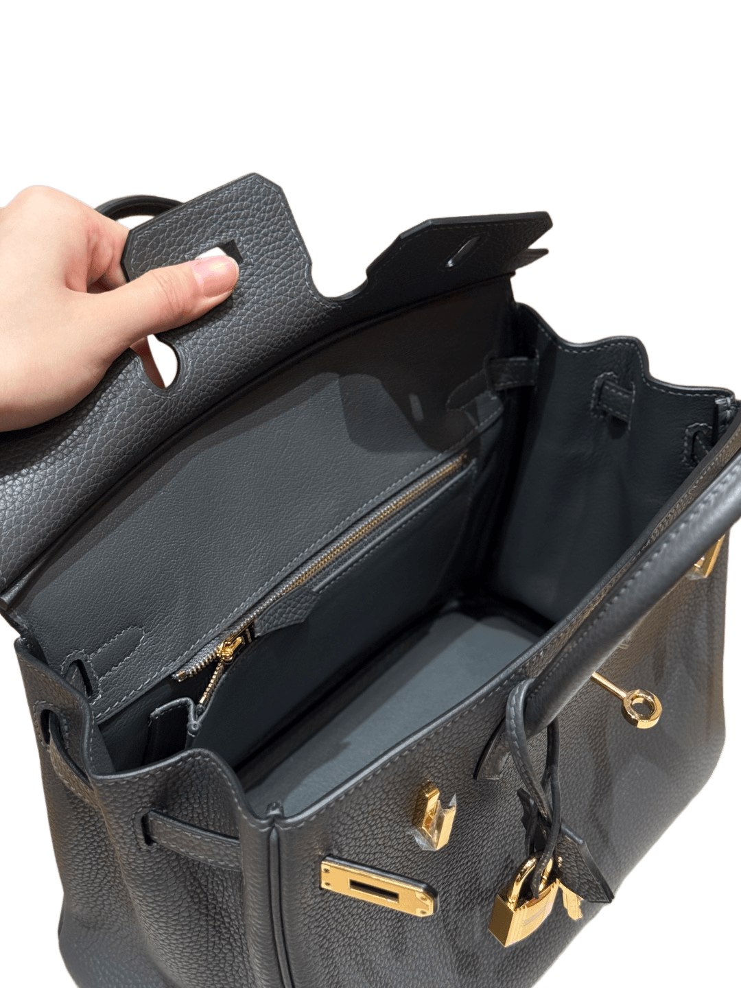Birkin  Togo  – Graphite Grey | Gold-Plated