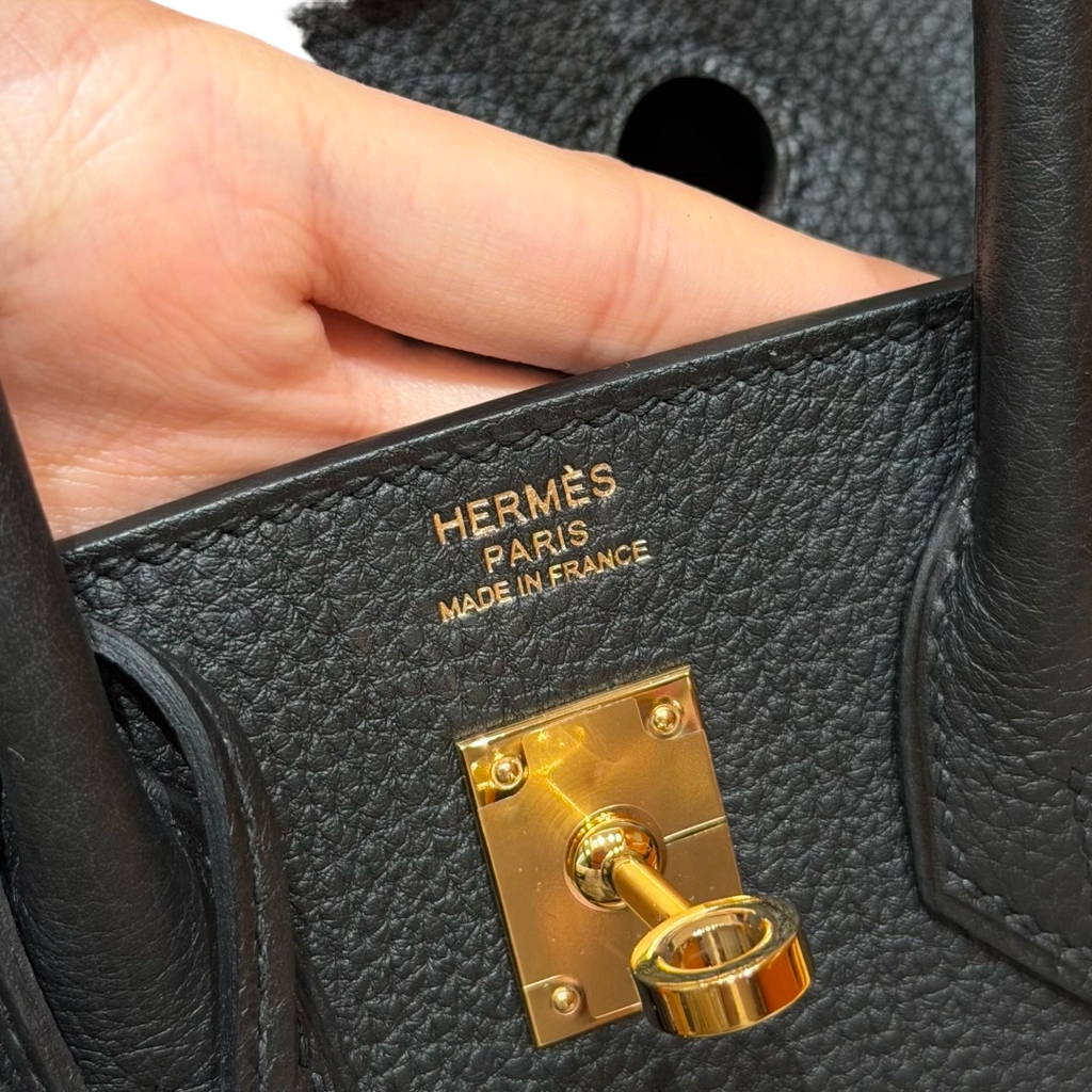 Birkin  Togo – Black | Gold-Plated
