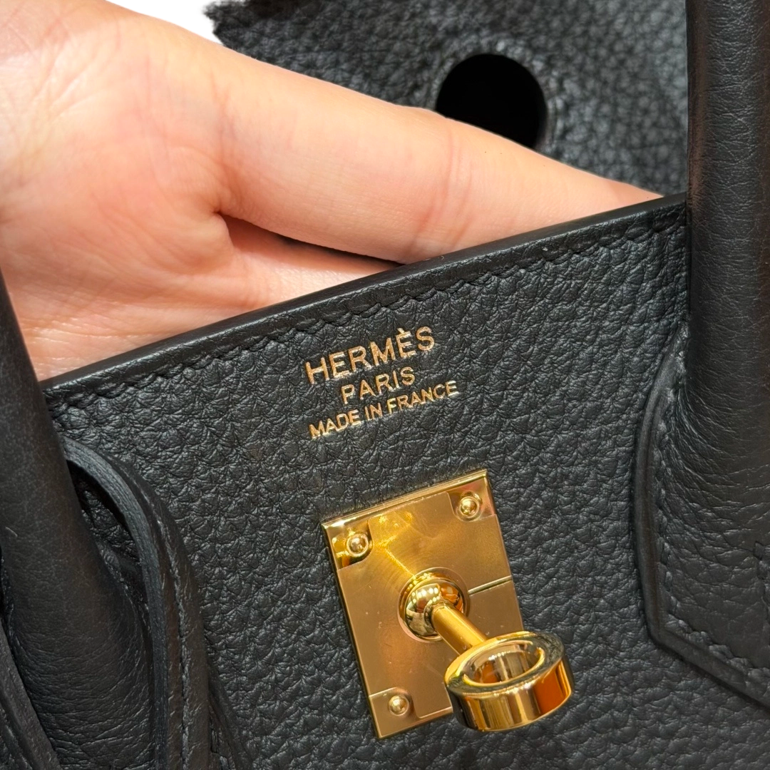 Birkin  Togo – Black | Gold-Plated
