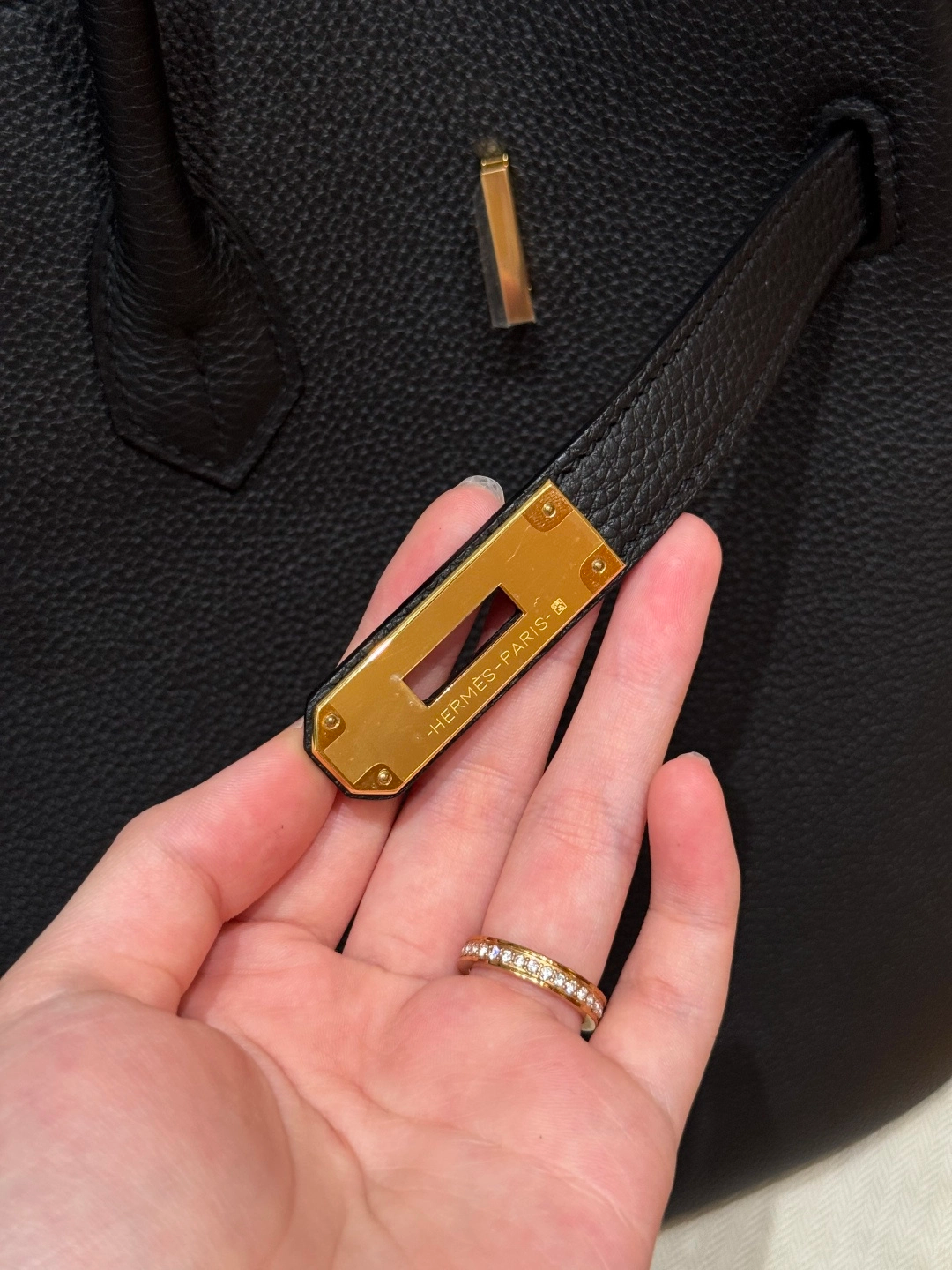 Birkin  Togo – Black | Gold-Plated
