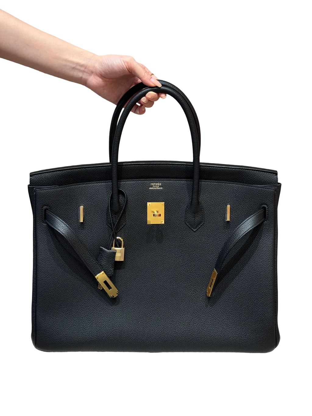 Birkin  Togo – Black | Gold-Plated