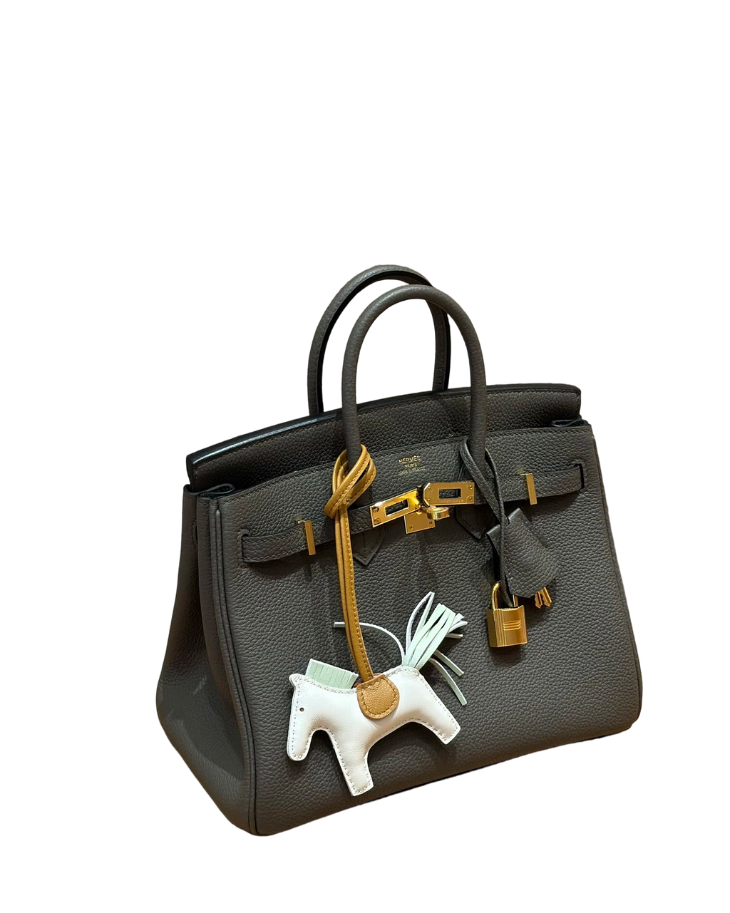 Birkin  Togo – Etain | Gold-Plated