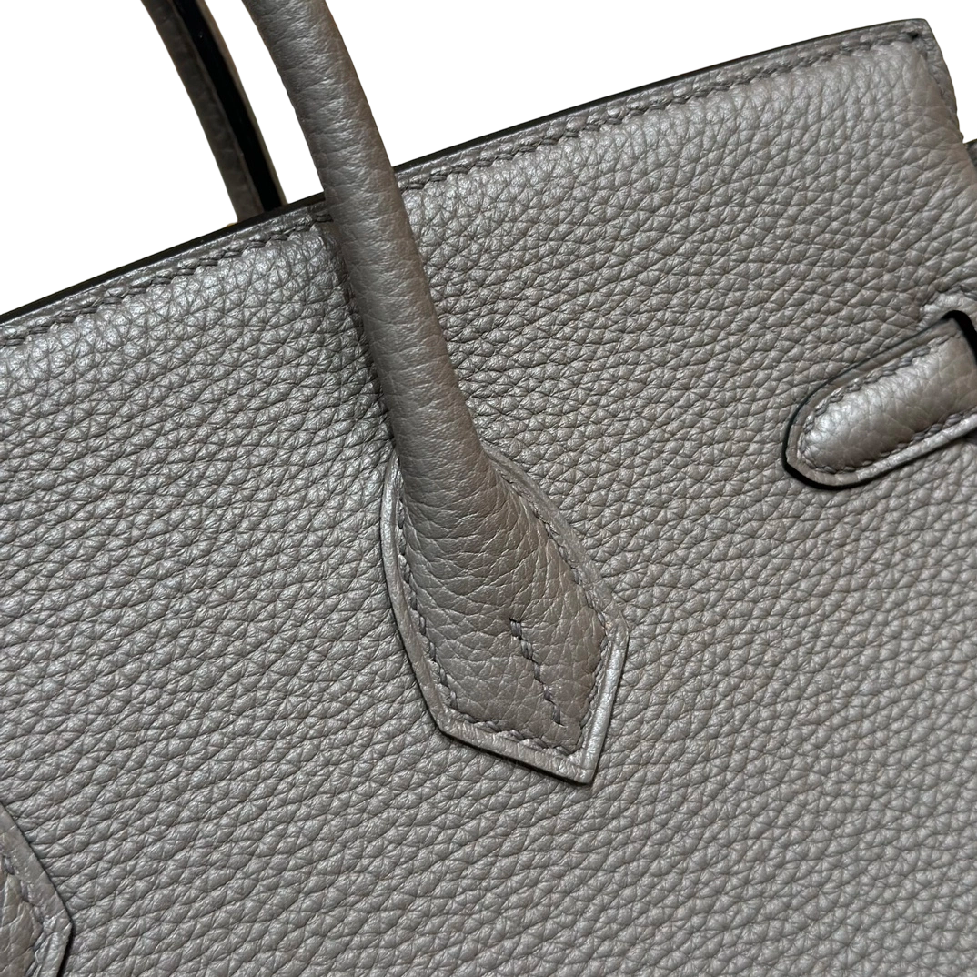 Birkin  Togo – Etain | Gold-Plated