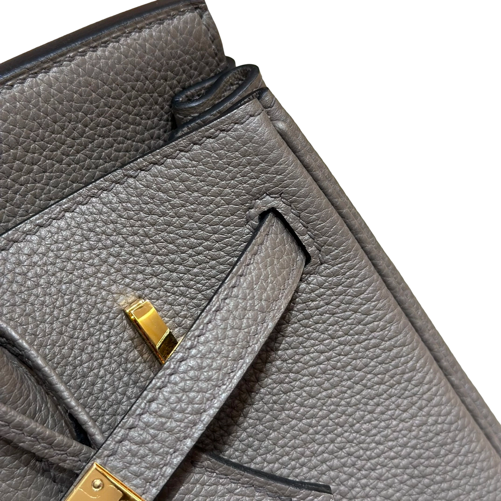 Birkin  Togo – Etain | Gold-Plated