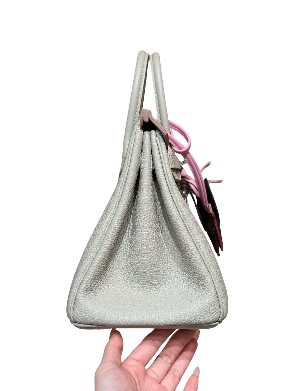 Birkin  Togo – Glacier White | Palladium