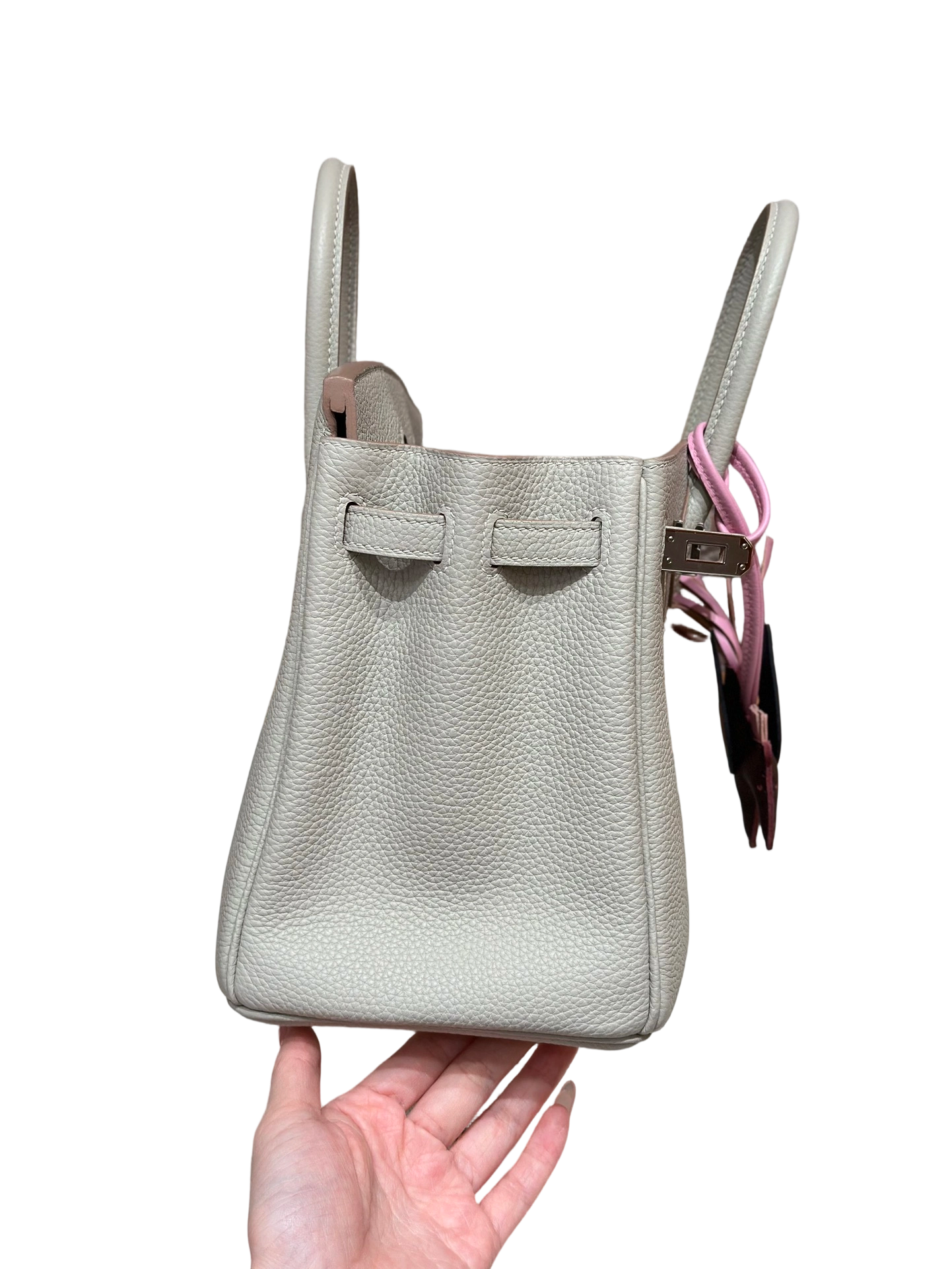 Birkin  Togo – Glacier White | Palladium