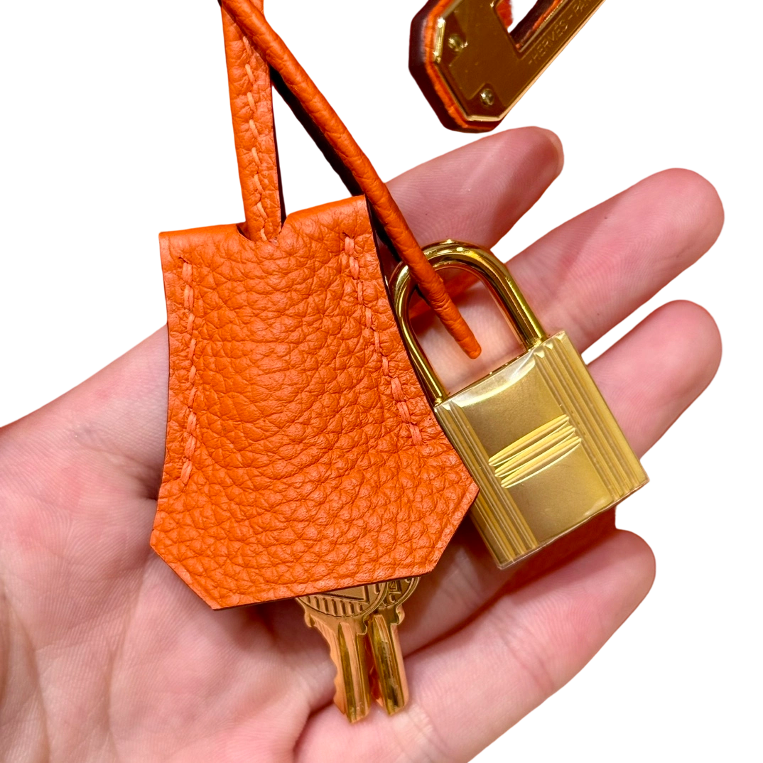 Birkin  Togo – Classic Orange | Gold-Plated