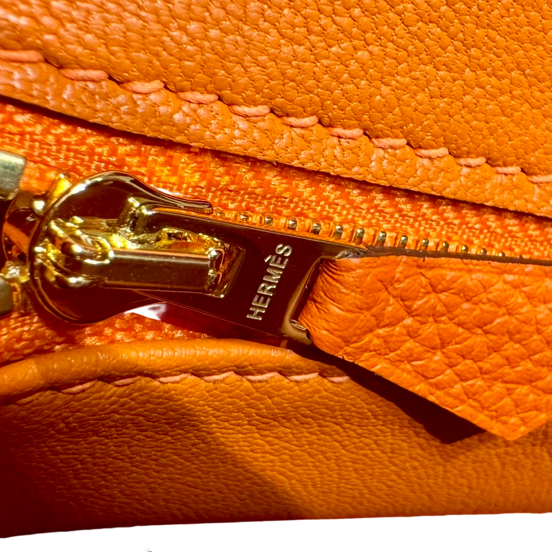 Birkin  Togo – Classic Orange | Gold-Plated