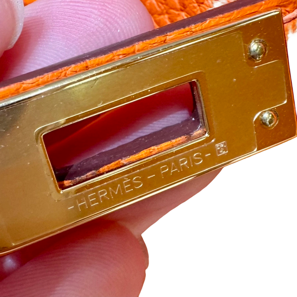 Birkin  Togo – Classic Orange | Gold-Plated