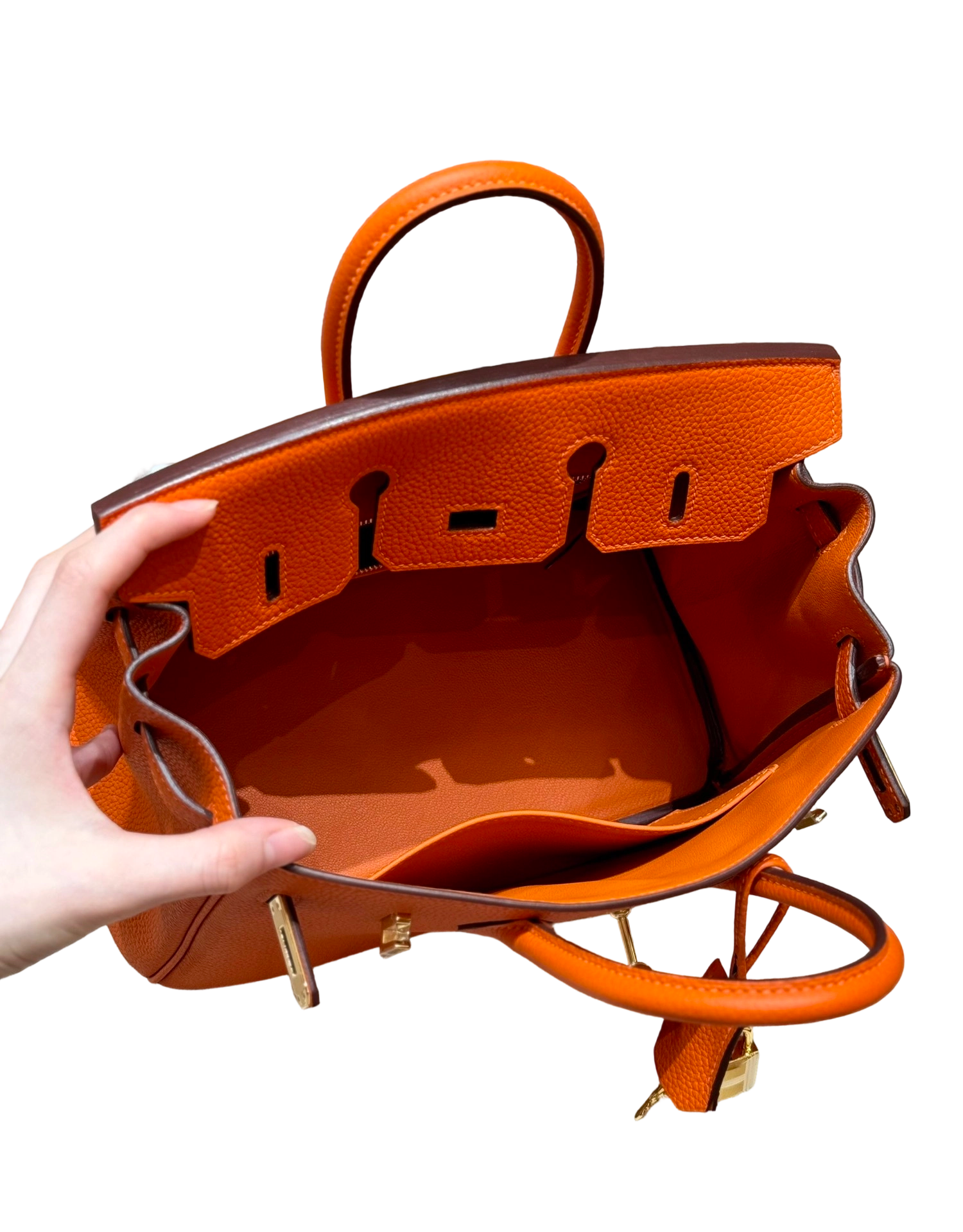 Birkin  Togo – Classic Orange | Gold-Plated