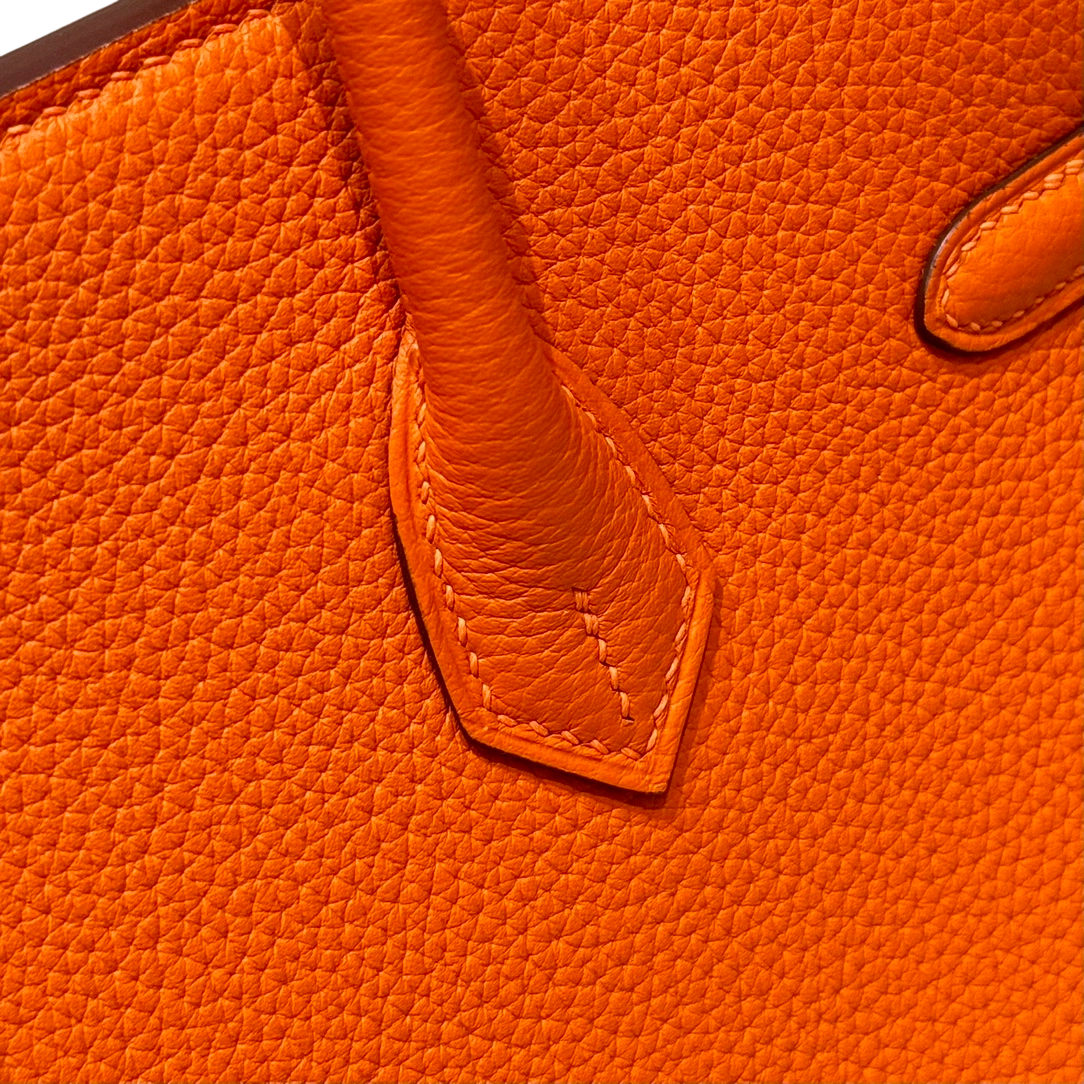 Birkin  Togo – Classic Orange | Gold-Plated