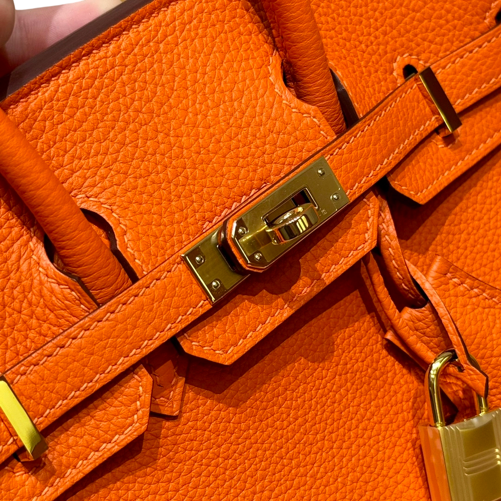 Birkin  Togo – Classic Orange | Gold-Plated