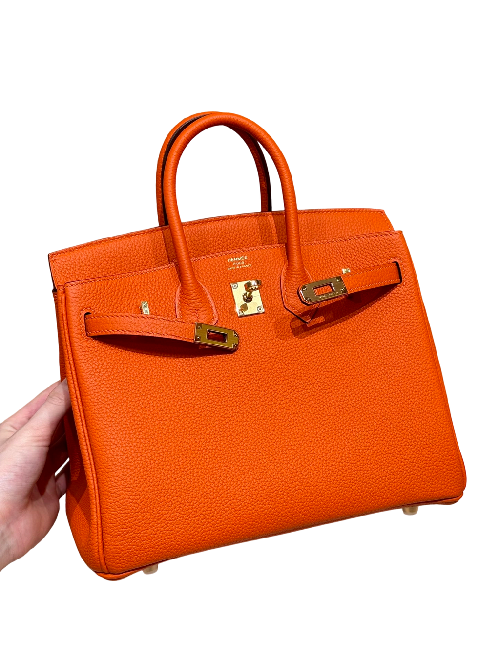 Birkin  Togo – Classic Orange | Gold-Plated