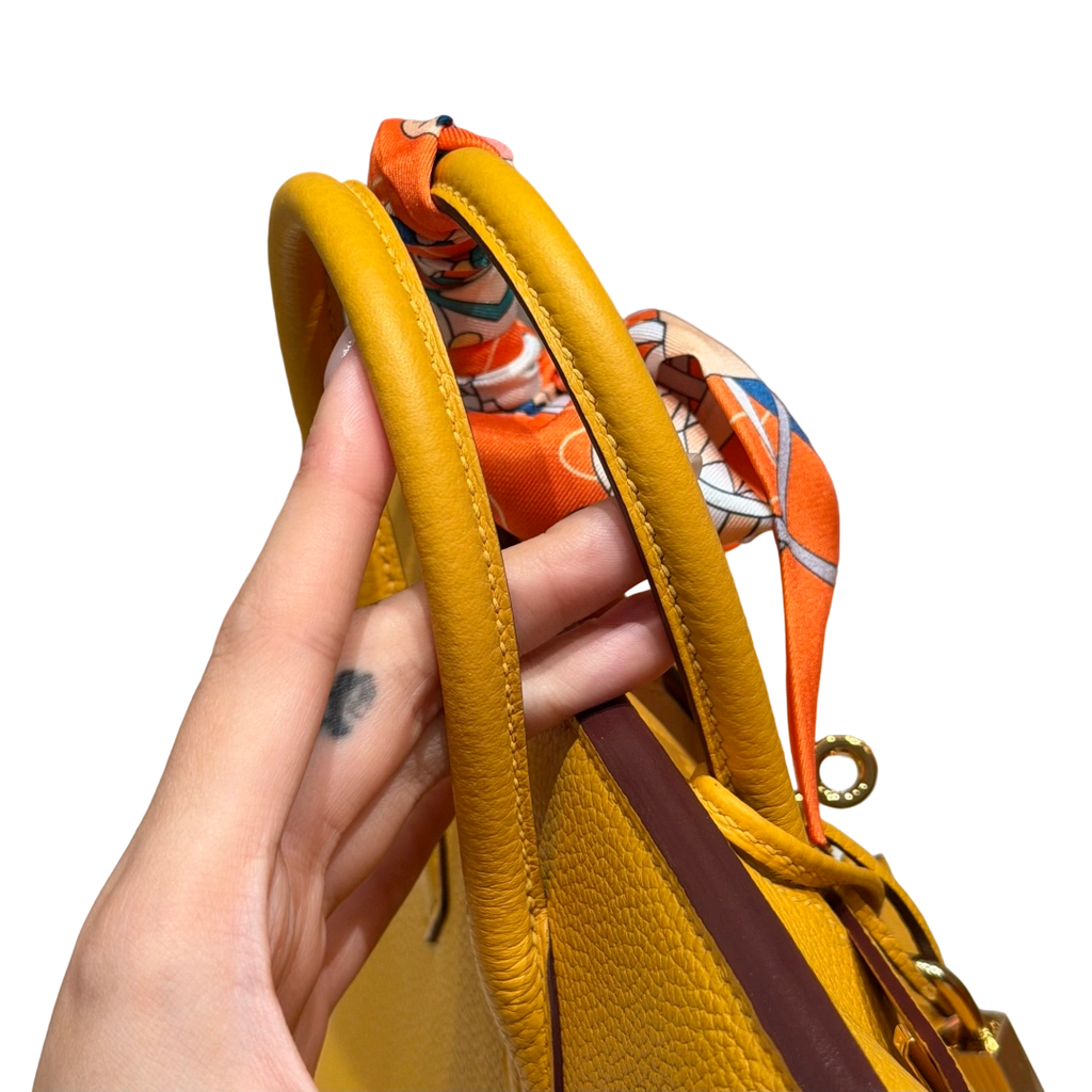 Birkin  Togo – Amber Yellow | Gold-Plated