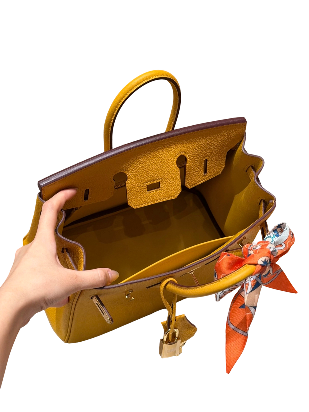 Birkin  Togo – Amber Yellow | Gold-Plated