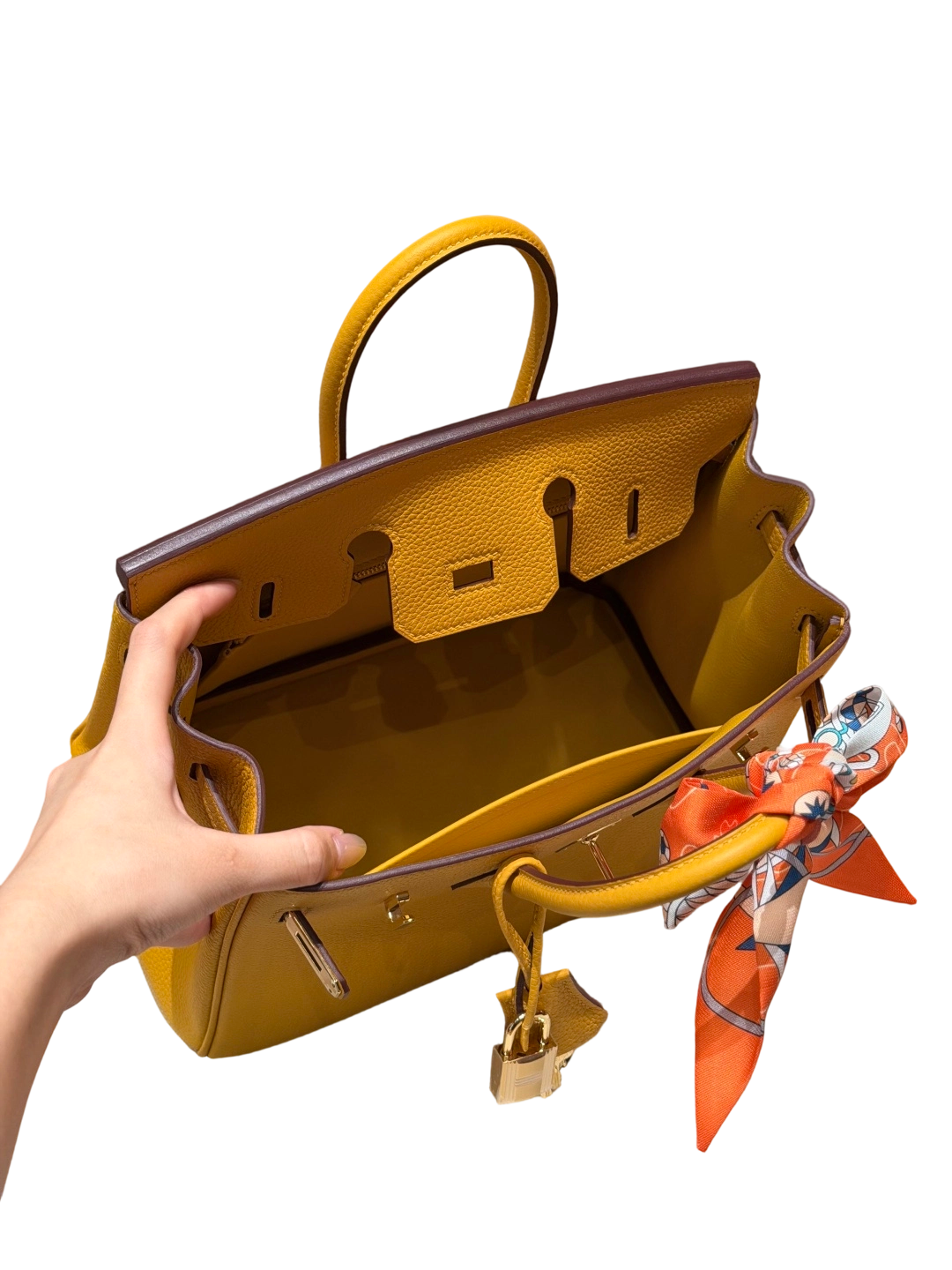 Birkin  Togo – Amber Yellow | Gold-Plated