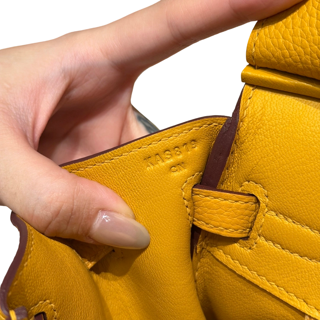 Birkin  Togo – Amber Yellow | Gold-Plated