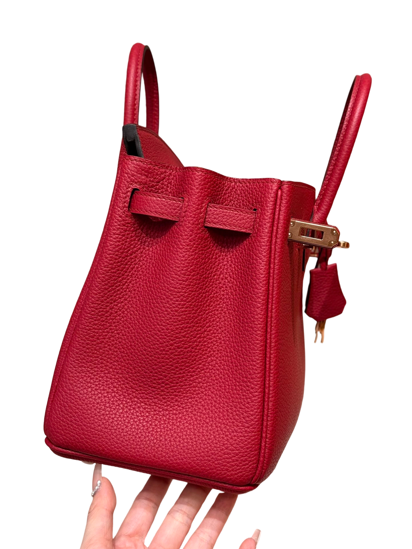 Birkin  Togo – Ruby Red | Rose Gold-Plated