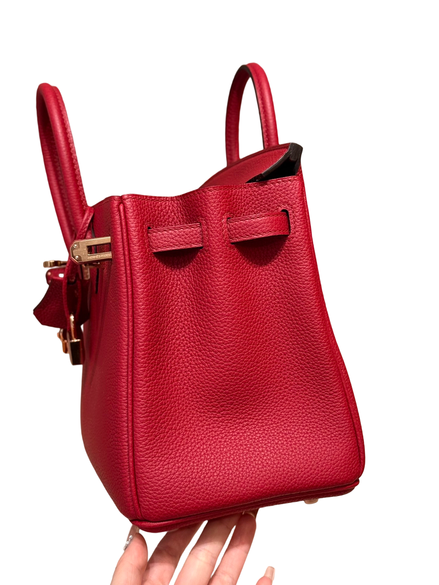 Birkin  Togo – Ruby Red | Rose Gold-Plated