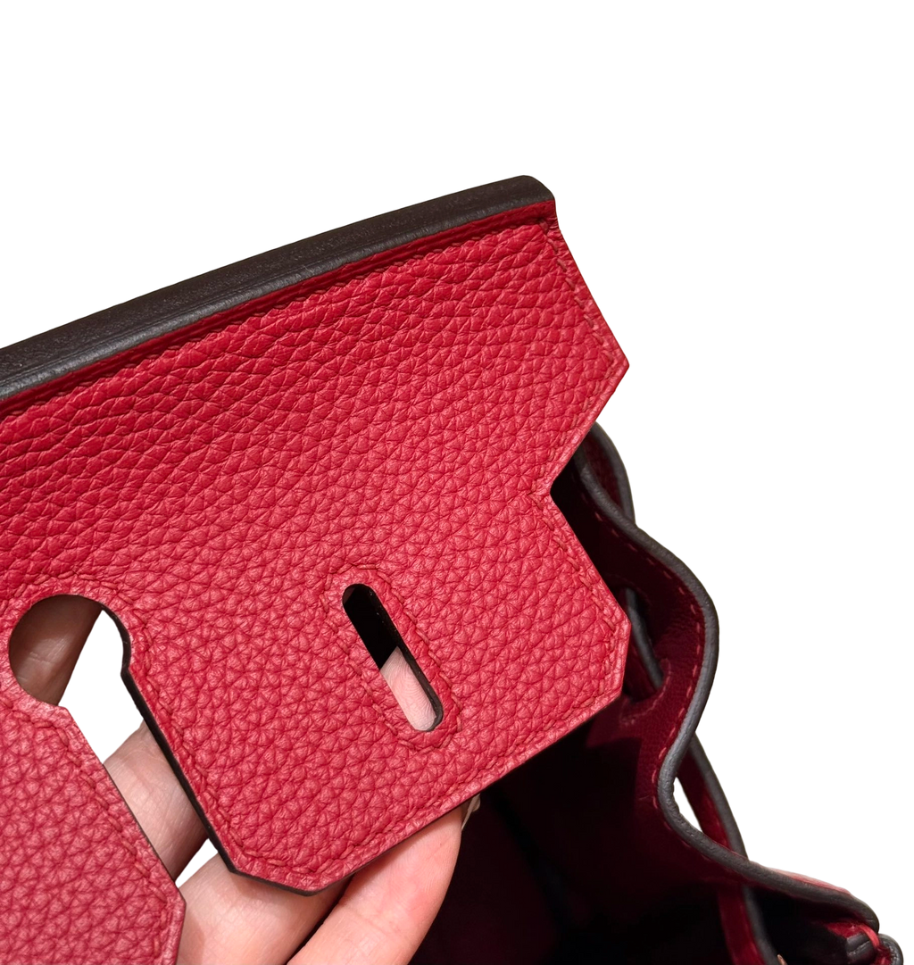Birkin  Togo – Ruby Red | Rose Gold-Plated