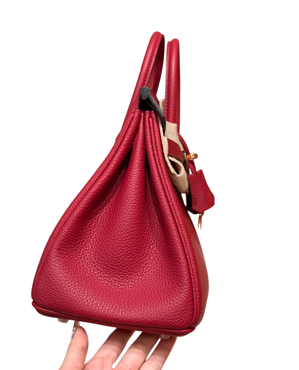 Birkin  Togo – Ruby Red | Rose Gold-Plated